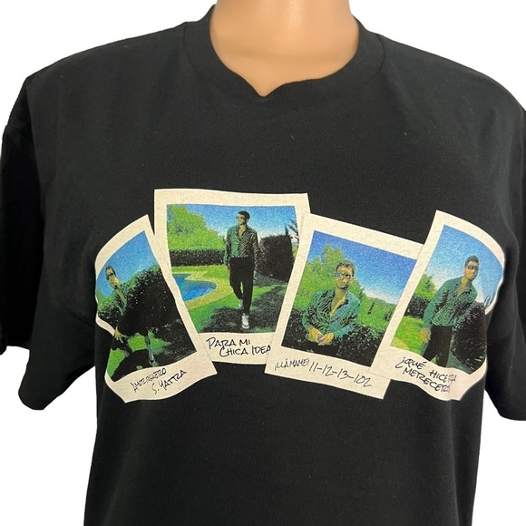 3/$30 🍂 Sebastián Yatra 2022 Dharma World Tour Polaroid Shirt - Picture 3 of 9